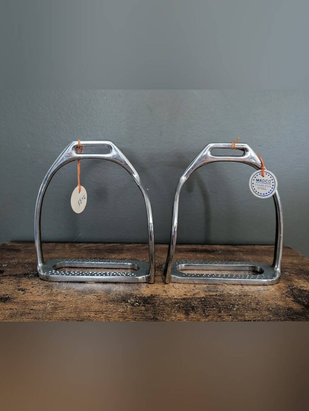 Vintage MADCO Bent Leg Safety Stirrup